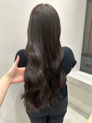 ロング カラー 🍓韓国ヘア レイヤ ーカット🍓笠原 葵のヘアスタイル