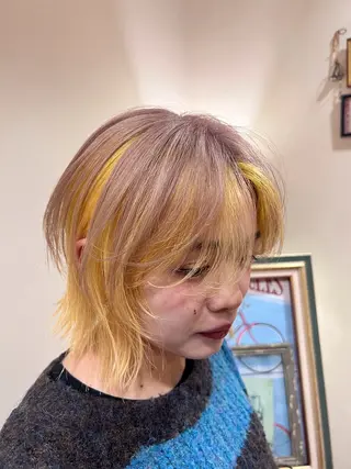 ミディアム hair&space velon所属・韓国スタイル🫧 サーシャのヘアスタイル