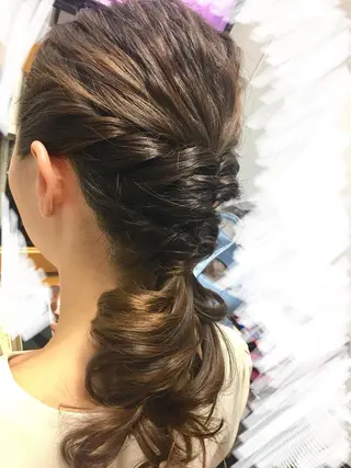 ロング ヘアアレンジ cofy by melt所属・🍎みついじゅん🍏 ボブ指名No.1のヘアスタイル