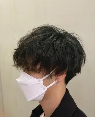 ショート パーマ メンズ times salon「タイムズサロン」所属・北川 拓也のヘアスタイル