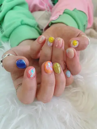 ネイル 🌻ネイルサロン ブラン　cocoのネイルデザイン