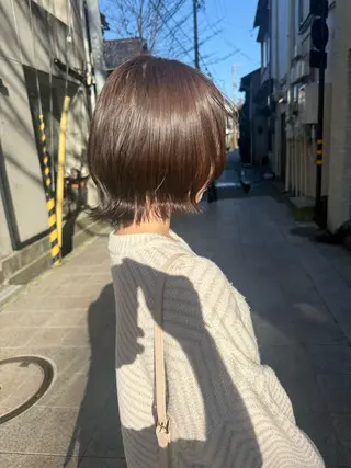 ショート カラー 伶風/ボブ/ ハッシュカットのヘアスタイル