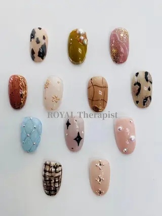 ネイル 【尾下】 ロイヤル•セラピストのネイルデザイン