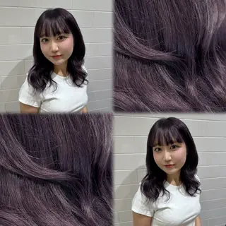 ミディアム Lee 天王寺 Bianのヘアスタイル