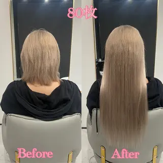 ショート シールエクステ ♡SAORI♡のヘアスタイル