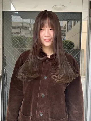 セミロング Manaka🟤 今泉　Musiiikのヘアスタイル