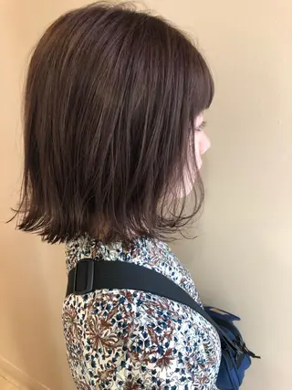 ショート カラー 似合わせ.ﾍｱｾｯﾄ 得意🌹井上美沙のヘアスタイル