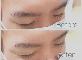 メンズ アイブロウ 🩵波巻き／ツイスパ HARU💎のヘアスタイル