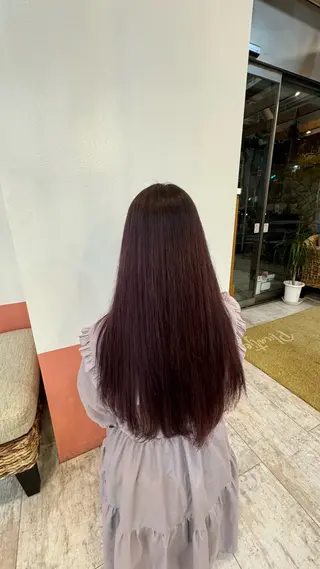 ロング カラー Plaatje　古淵店所属・𓂃plaatje koharu🫧🎀のヘアスタイル