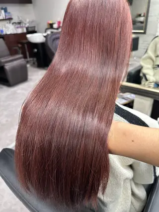 ロング カラー ヘアアレンジ 久米 治仁のヘアスタイル