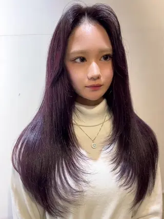 ロング カラー 🌟トップデザイナー 高橋🌟のヘアスタイル