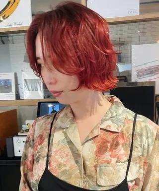 カラー 池田 蓮のヘアスタイル