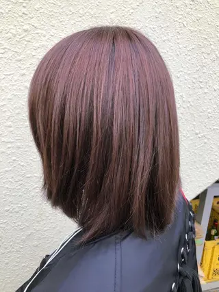 ミディアム カラー パーマ はだゆうき @hadadan08のヘアスタイル