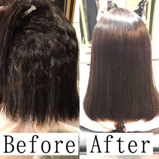 ミディアム 🌟ショート/シ ョートボブ/岡田🌟のヘアスタイル