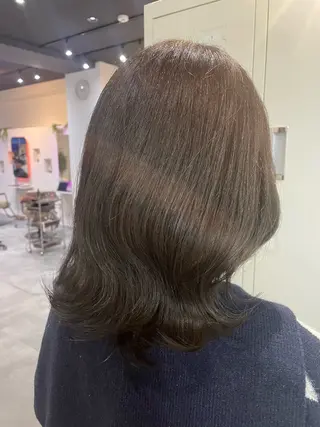 ミディアム 似合わせスタイル🪮 🌿まなべさとみ🌿のヘアスタイル