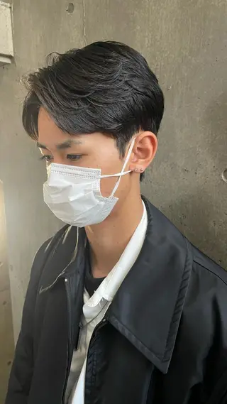 パーマ メンズ 松本平太郎美容室大宮店所属・もりたみかこ 美容師お休み中のヘアスタイル