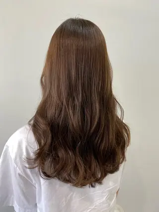 ロング カラー ヘアアレンジ マツエク・マツパ ボブ、縮毛矯正👑 心斎橋/高城涼也のヘアスタイル