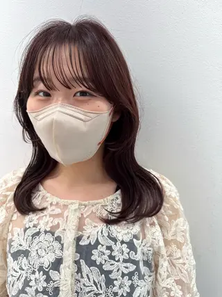 セミロング カラー 着付け/ヘアセット/ 韓国/髪質改善/夏美のその他イメージ