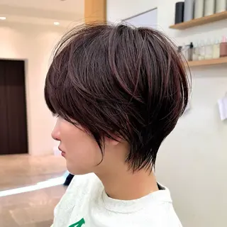 ショート カラー 銀座/ショート特化/ 似合わせカット/といのヘアスタイル