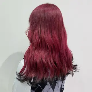 ロング カラー 【GUK】 🌻RINA🌻のヘアスタイル