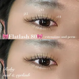 マツエク・マツパ Raby所属・Raby tomokaのマツエク・マツパデザイン