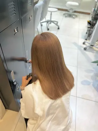 ロング カラー 似合わせカラー/艶 髪質改善/ヨシザキのヘアスタイル