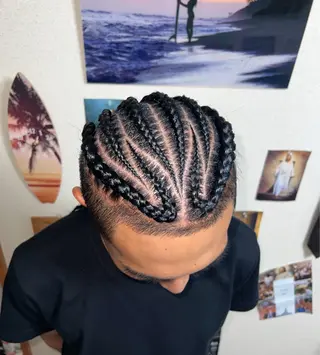 セミロング パーマ ヘアアレンジ メンズ jp doggのヘアスタイル