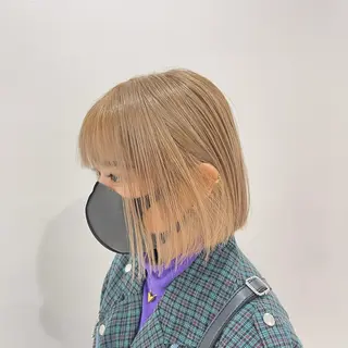 ショート ワンホンヘア ケラチン/Kaitoのヘアスタイル