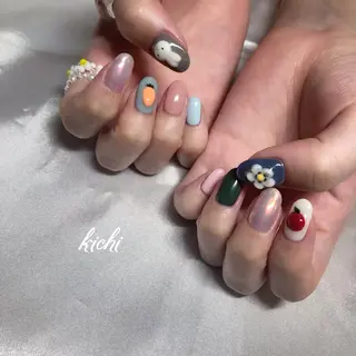 ネイル kichi･:* みじゅのネイルデザイン
