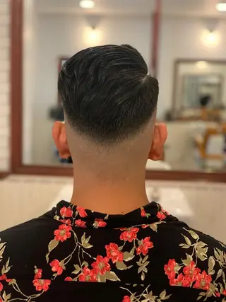 ショート パーマ メンズ 石鳶 勝のヘアスタイル