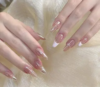 ネイル 長さだし専門店 M2　rikaのネイルデザイン