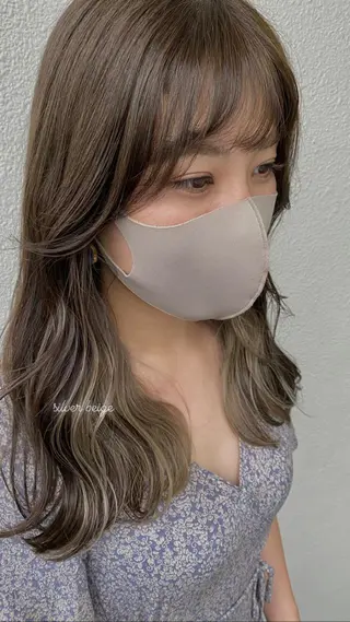 ロング カラー 髪質改善/艶カラー 🎀ヘアアレンジ🎀のヘアスタイル