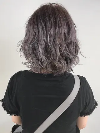 ミディアム カラー lafithhair ruu.南本庄のヘアスタイル