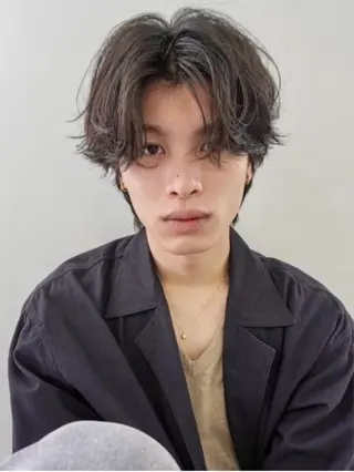 パーマ メンズ green登戸所属・𝘕𝘰𝘯 🦄メンズ美容師🦄のヘアスタイル