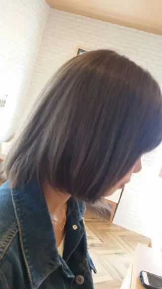 カラー 北野 親善のヘアスタイル