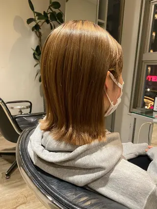 ミディアム カラー アレンジ指名 no.1✨ｈａｋｏのヘアスタイル