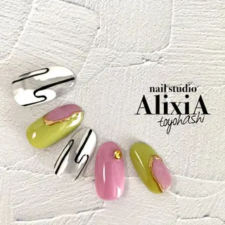 ネイル AlixiA   nail studio所属・AlixiA ゆみのネイルデザイン