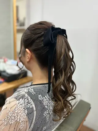 ロング 永澤 一輝のヘアスタイル