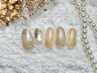 ネイル ネイルPetit Ribbonのネイルデザイン