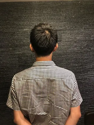 ショート メンズ HIRO GINZA BARBER SHOP 大阪所属・木村 りきのヘアスタイル