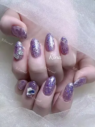 ネイル 長いだし/スカルプ/ パラシェルN.oneのネイルデザイン