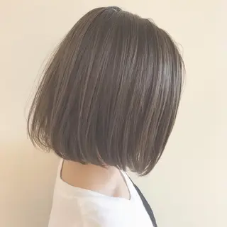 ショート カラー 宮澤  タケル ミディアムヘアのヘアスタイル