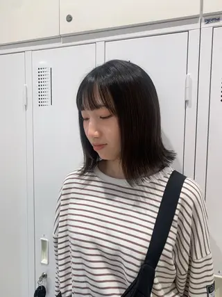 ミディアム カラー 暖色カラー🌼 rinka🌼のヘアスタイル