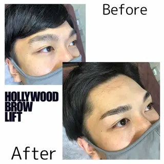 メンズ ヤマ ザキの眉毛・アイブロウイメージ