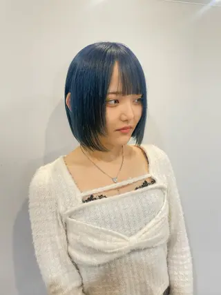ショート 梅田／ボブカット ／サイバアサトのヘアスタイル