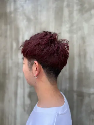 ショート カラー メンズ 🍇おぐら めぐみ🍇のヘアスタイル