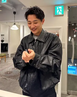 ショート パーマ SUNDAZED所属・日沖 由紀子のヘアスタイル