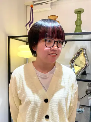 ショート Tomoka🐶🌟 似合わせカット✂︎のヘアスタイル