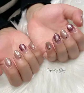 ネイル infinity skyのネイルデザイン