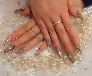 ネイル ラベンダー💖日暮里 ルル💖ネイルのネイルデザイン